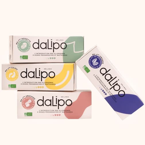 dalipo-shop - Mes premiers allergènes - Pack 4 kits