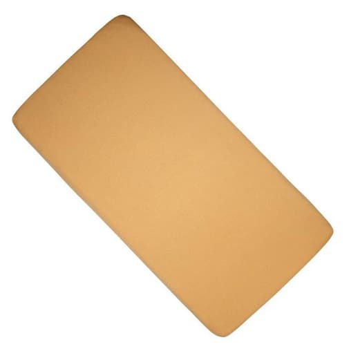 Sevira Kids - Drap housse berceau en gaze de coton Jeanne  Camel - 40x80