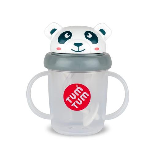 TUMTUM - Tasse anti fuite + paille lestée pa