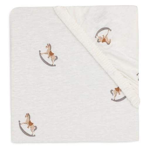 Jollein - Drap Housse Berceau et Cododo Jersey Nostalgic Ride - 40-50 x 80-90 cm