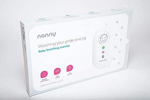 Nanny Care - Nanny BM-02 - Moniteur de Surveillance respiratoire bébé - Modèle agréé France - Certifié Dispositif médical