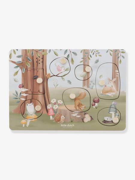 Little Dutch - Puzzle sonore Forest Friends multicolore