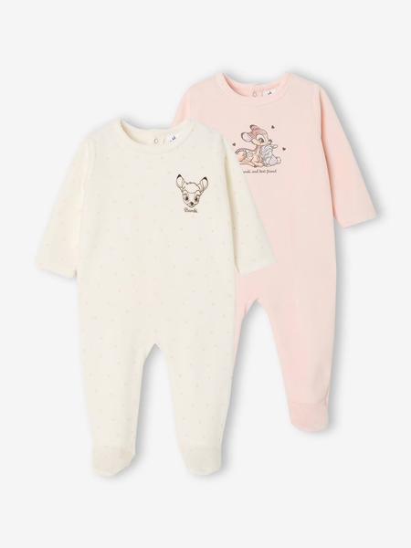 Disney Animals - Lot de 2 dors bien BAMBI rose pâle