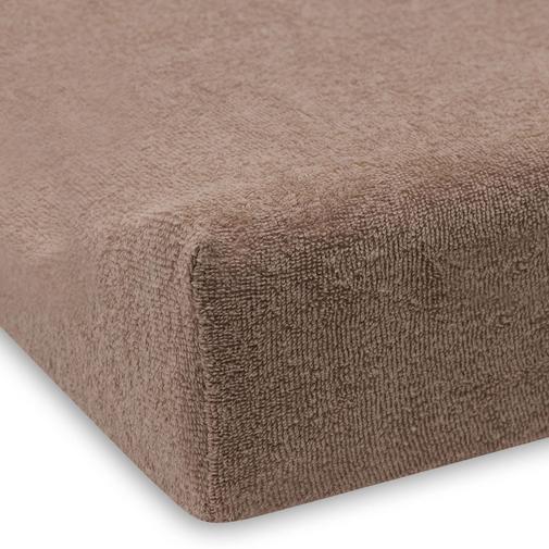 Jollein - Housse de matelas à langer en éponge Milky Coffee (50 x 70 cm)