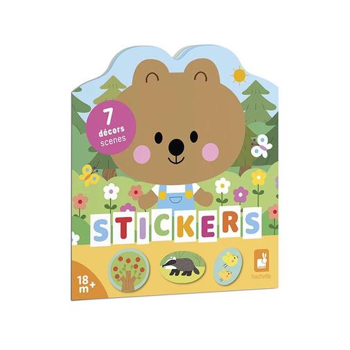 Janod - Cahier de stickers La Forêt - Multicolore