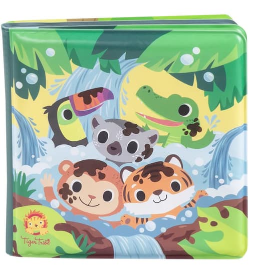 Tiger Tribe - Livre de bain animaux de la jungle à nettoyer