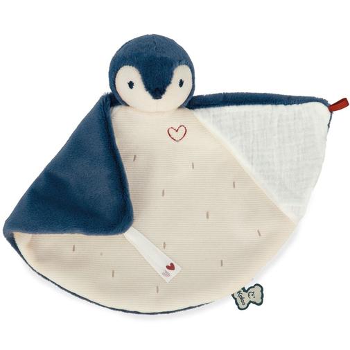 Kaloo - Doudou plat Manchot bleu