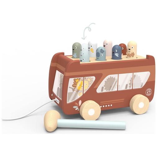 Speedy Monkey - Jeu d'encastrement taptap bus