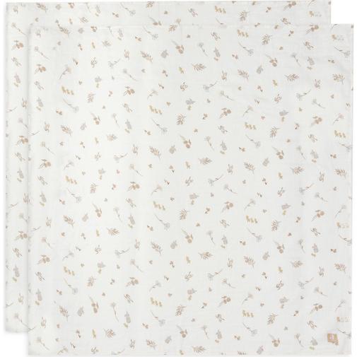 Jollein - Lot de 2 maxi-langes en coton Riverside (115 x 115 cm)