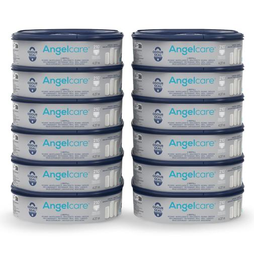 Angelcare - Pack de 12 recharges octogonales pour poubelle à couches Dress Up