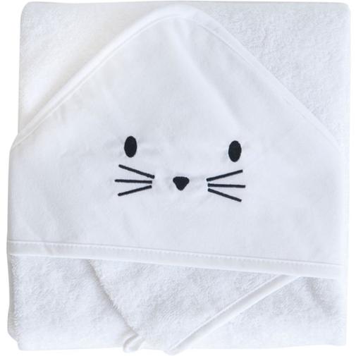 Domiva - Cape de bain + gant chat