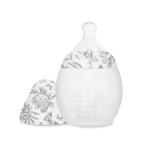 Élhée - Biberon 240 ml | Tartine et Chocolat "Toile de Jouy" Gris