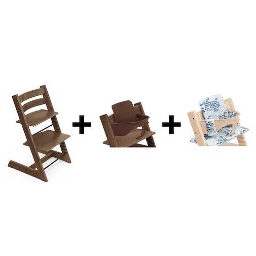 Stokke - Chaise Tripp Trapp + Baby Set + coussin - Coloris au choix