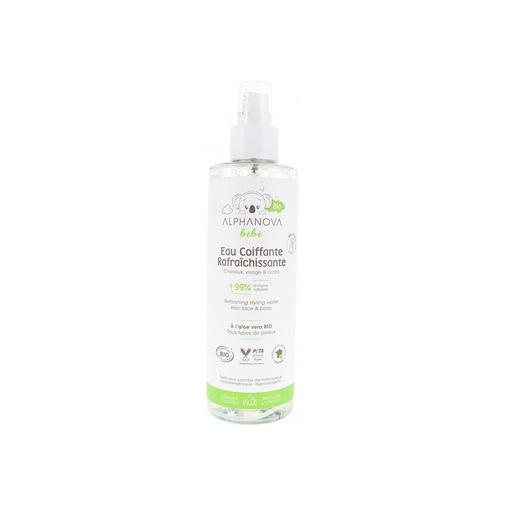 Alphanova - Eau coiffante rafraîchissante bio 200 ml - Transparent