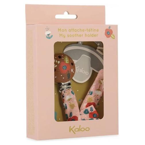 Kaloo - Attache tetine coquelicot