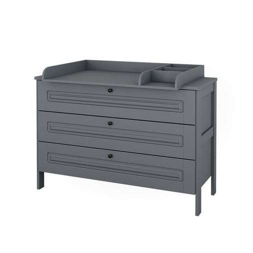 VitaliSpa® - Commode à langer , gris 133 x 98.4cm