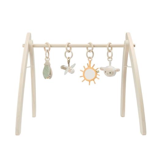 Prémaman - Set de 4 jouets à suspendre pour arche d'éveil La Vie à la Ferme - Multicolore