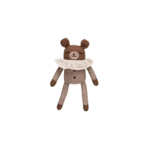Main Sauvage - MAIN SAUVAGE - Doudou ourson - pyjama avoine