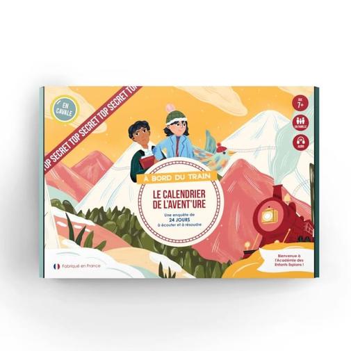 Éditions en Cavale - Calendrier avent'ure à toute vapeur
