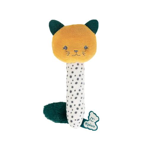 Kaloo - Stimuli hochet Ma maracas - Chat - Jaune