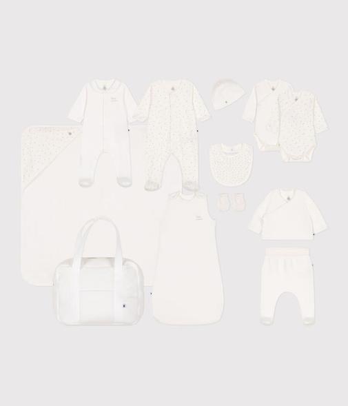 Petit Bateau - Valise maternité matières légères bébé