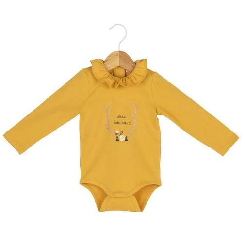 Marèse - Body manches longues Safran et cie
