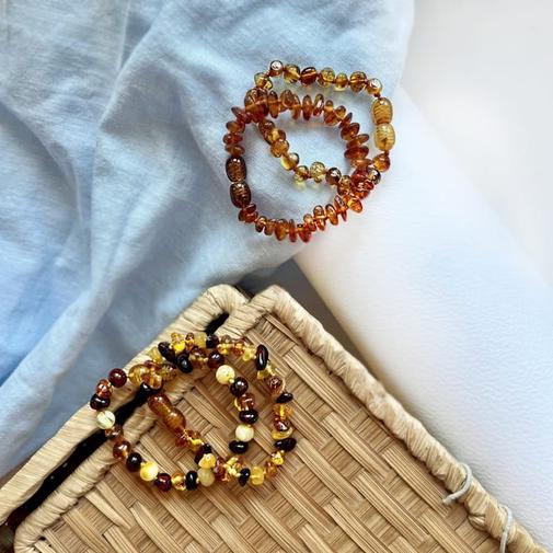 LaMaisonDelAmbre - Bracelet pour bébé en ambre