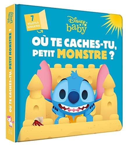 COLLECTIF - DISNEY BABY - Où te caches-tu, Petit Monstre ? - Avec des volets à soulever