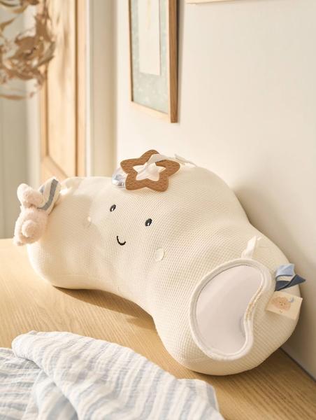 Vertbaudet - Coussin bébé d'activités NUAGE blanc