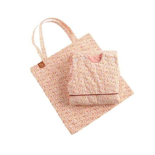 Sauthon - Gigoteuse ouatinée 0-6 mois motif floral Esmée