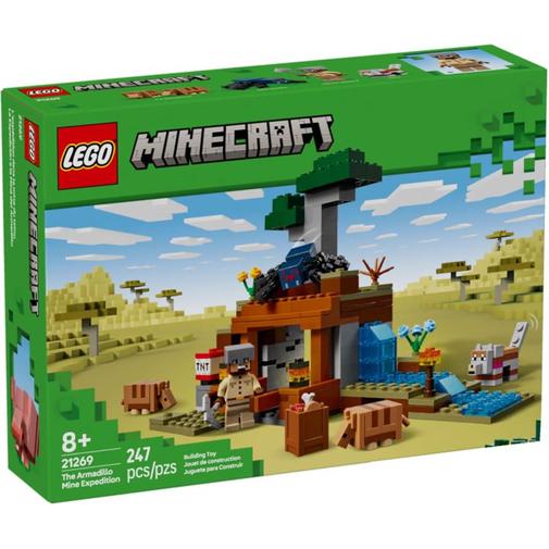 Lego - LEGO® Minecraft® L'expédition dans la mine du tatou 21269