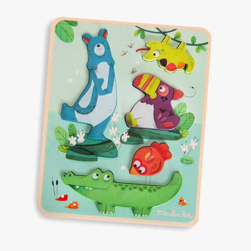 Moulin Roty - Puzzle sensoriel