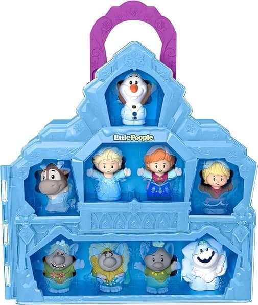smythstoys.com - Fisher-Price - Little People Coffret Château 2-en-1 La Reine des Neiges