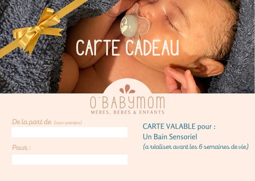 O baby mom - Bain Sensoriel - O baby mom