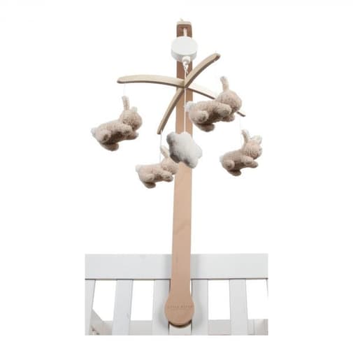 Little Dutch - Mobile musical en bois - Baby Bunny