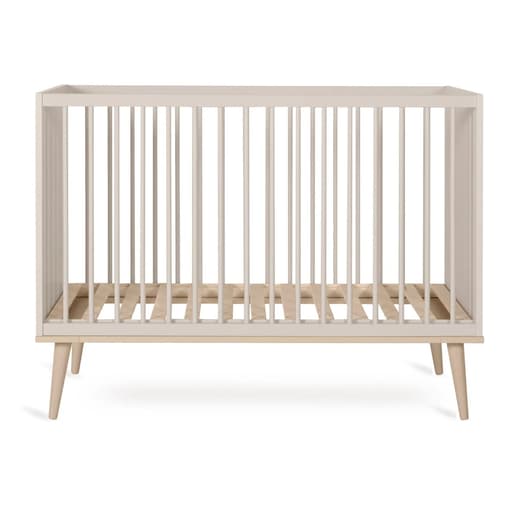 Smallable - Quax - Lit bébé Flow 60x120 cm - Argile | Smallable