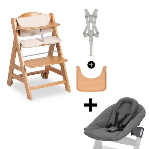HAUCK - Chaise haute Beta + Transat 2en1
