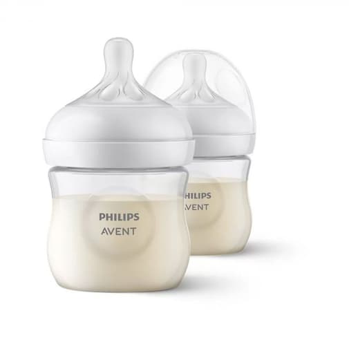 Philips Avent - Lot de 2 biberons Natural response valve airfree 125 ml
