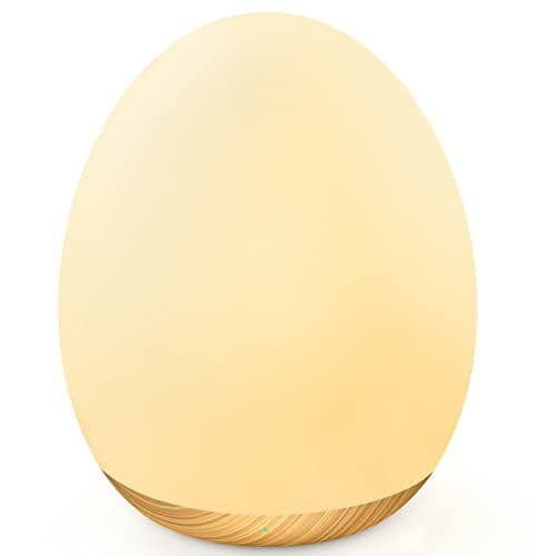 MediAcous - Veilleuse pour Enfant, MediAcous Veilleuse pour Bébé avec Changement de Couleur & Dimmable, Portable Petite Veilleuse Rechargeable avec Minuterie 1H & Contrôle Toucher, Jusqu'à 100H