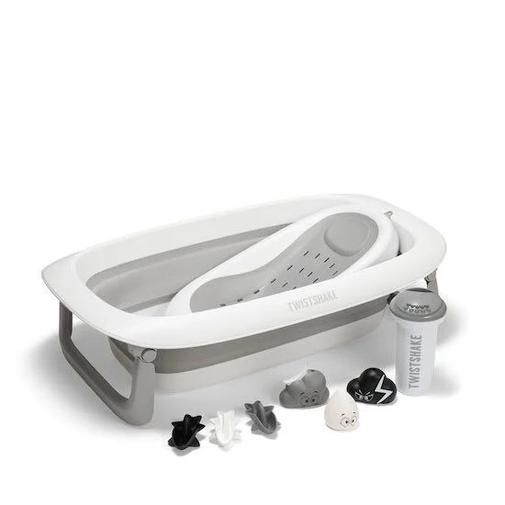 Twistshake - Baignoire + transat + rinceur + 6 jouets de bain
