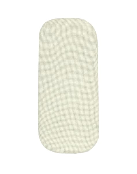 recqTdI9BLD0zPQVM - Drap housse pour couffin en gaze de coton lavée Wabi-sabi