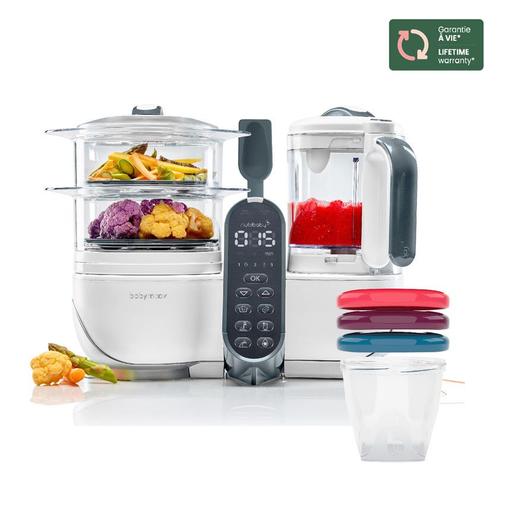 Babymoov - Robot Bundle NutriBaby(+) + 3 Babybols 250 ml - Blanc - Blanc