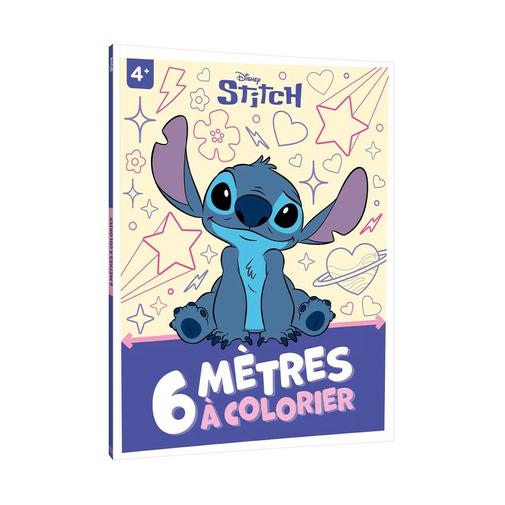 Hachette Jeunesse - 6 mètres de frise à colorier Stitch Disney - Multicolore