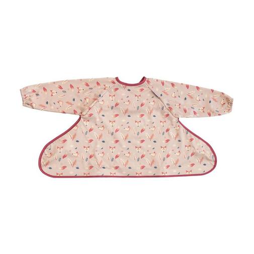 TIDY TOT - Bavoir supplémentaire pour kit plateau DME imprimé renard - Beige