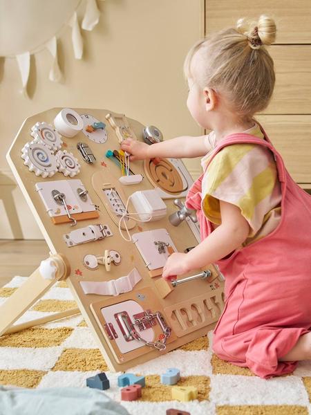 Vertbaudet - Planche d'apprentissage multi activités en bois FSC® bois