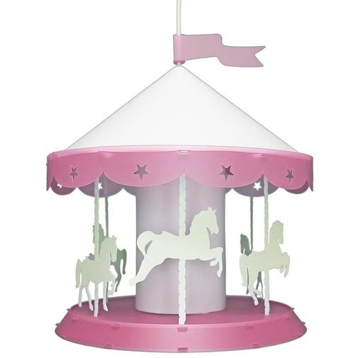 R&M Coudert - Suspension enfants Manège Rose 36cm