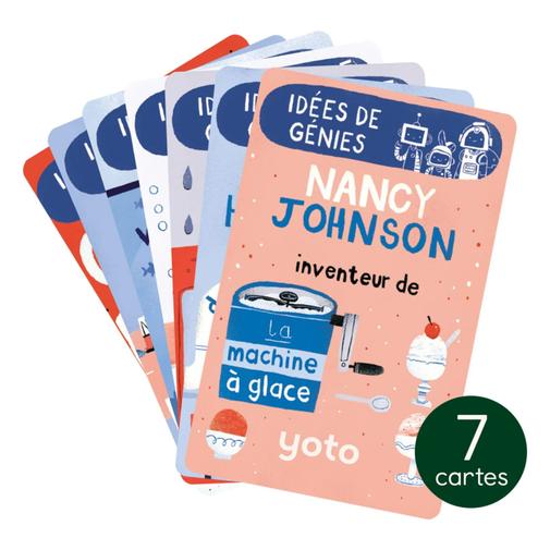 Yoto Player - Yoto Player - Cartes Explorobots : Idées de génies - Pack de 7