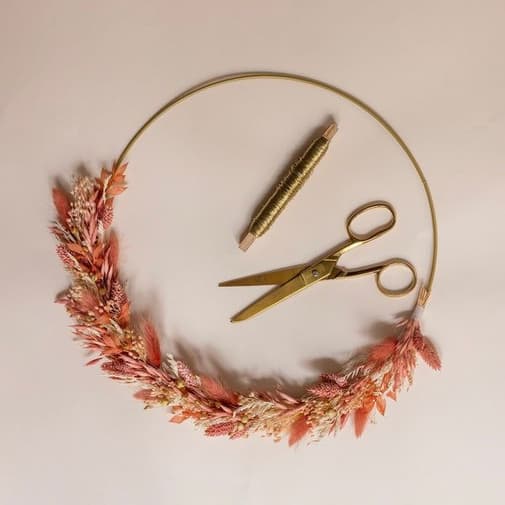 Flowrette - Kit diy couronne murale Similan