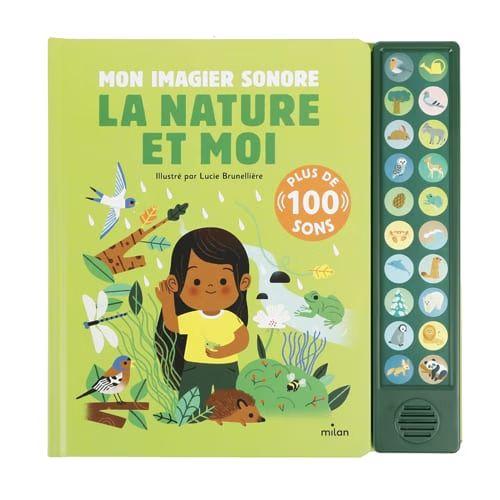 Éditions Milan - Mon imagier sonore la nature et moi