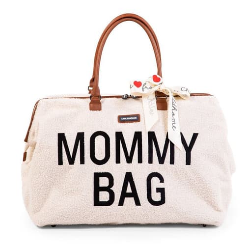 Childhome - Sac à langer Mommy Bag Teddy - Écru